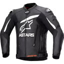アルパインスターズ GP プラス R v4 レザー ジャケット - ブラック/ホワイト - サイズ 50 3100524-12-60 Alpinestars G...