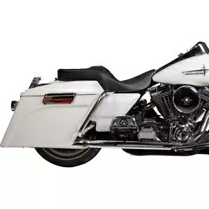 フリーダム シート - ビニール - ダブル ダイヤモンド ブラック ステッチ - FLH '97-'07 0801-1504 Freedom Seat - Vinyl - Double Diamond Black Stitch - FLH '97-'07 0801-1504