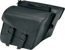ウィリー & マックス ブラック ジャック コンパクト スラント サドルバッグ #59588-00 Willie & Max Black Jack Compact Slant Saddlebag #59588-00