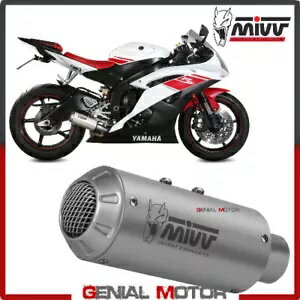 Mivv ӵޥե顼 MK3 Inox kat ޥ YZF 600 R6 2006 - 2016 Mivv Exhaust Muffler MK3 Inox kat for YAMAHA YZF 600 R6 2006 - 2016