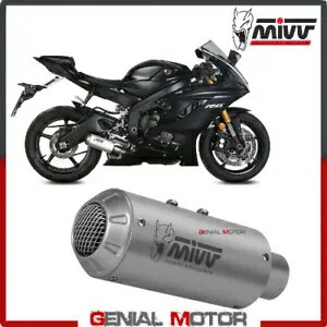 Mivv ӵޥե顼 MK3 Inox kat ޥ YZF 600 R6 2017 - 2019 Mivv Exhaust Muffler MK3 Inox kat for YAMAHA YZF 600 R6 2017 - 2019