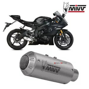 Mivv ӵޥե顼 MK3 Inox kat ޥ YZF 600 R6 2017 - 2023 Mivv Exhaust Muffler MK3 Inox kat for YAMAHA YZF 600 R6 2017 - 2023