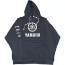 Factory Effex ヤマハ スタック パーカー - ネイビー X-Large 22-88216 Factory Effex Yamaha Stack Hoodie - Navy X-Large 22-88216
