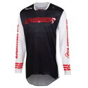 アンサー メンズ A23 エリート フィナーレ ジャージ ブラック/ホワイト/レッド、ラージ 447446 ANSWER MEN'S A23 ELITE FIN...