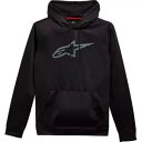 ALPINESTARS インセプション アスレチック パーカー - ブラック - S 1232-51500-10-S ALPINESTARS Inception Athletic Hoodie - Black - Small 1232-51500-10-S