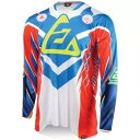 アンサー 25 エリート Xotic ジャージ - レッド/ホワイト/ブルー - 2XL 442519 Answer 25 Elite Xotic Jersey...