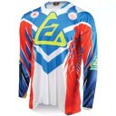 アンサー 25 エリート Xotic ジャージ - レッド/ホワイト/ブルー - L 442517 Answer 25 Elite Xotic Jersey -...