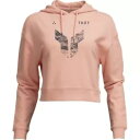 Thor レディース アイコニック プルオーバー クロップ パーカー - ピンク - XL 3051-1252 Thor Women's Iconic Pull...
