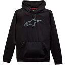 ALPINESTARS インセプション アスレチック パーカー - ブラック - L 1232-51500-10-L ALPINESTARS Inception Athletic Hoodie - Black - Large 1232-51500-10-L