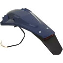 UFO プラスチック エンデューロ リア フェンダー ライト ブルー HU03388087 UFO Plastics Enduro Rear Fender with Light - Blue HU03388087