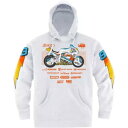 Icon Gixxer Johnny パーカー - ホワイト - M 3050-6891 Icon Gixxer Johnny Hoodie - White -...