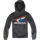ホンダ ヴィンテージ ウィング パーカー - ブラック - ミディアム NP21S-S1835-M HONDA VINTAGE WING HOODIE - BLACK - MEDIUM NP21S-S1835-M