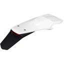 UFO プラスチック エンデューロ リア フェンダー ライト付き - ホワイト HU03398040 UFO Plastics Enduro Rear Fender with Light - White HU03398040