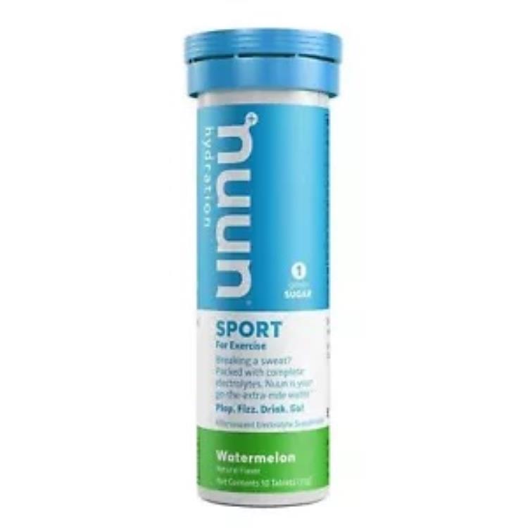 Nuun スポーツ ドリンク ミックス - スイカ - 8 個入りボックス 840335-09 Nuun Sport Drink Mix - Wat..