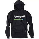 Factory Effex カワサキ レーシング プルオーバー パーカー - ブラック X-Large 18-88126 Factory Effex Kawasaki Racing Pullover Hoodie - Black X-Large 18-88126