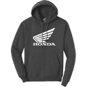ホンダ レディース ホンダ ウイング パーカー - グレー - M NP21S-S3031-M Honda Women's Honda Wing Hoodie - Gray - Medium NP21S-S3031-M
