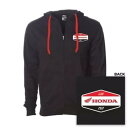 Factory Effex Honda スタジアム ジップアップ パーカー - ブラック - 2XL 27-88308 Factory Effex Honda ...