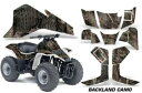 ATV グラフィックスキットクワッドデカールステッカースズキ LT80 1987-2006 バックランドカモ ATV Graphics Kit Quad Dec...