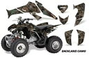 ATV デカール グラフィック キット クワッド ステッカー ホンダ TRX250EX/X 2006-2018 バックランド迷彩用 ATV Decal Grap...