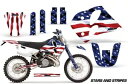 MX グラフィックスキットデカール KTM SX XC EXC LC2 2 ストローク 1993-1997 スターストライプ MX Graphics kit Decal for KTM SX XC EXC LC2 2 Stroke 1993-1997 Stars Stripes(2)