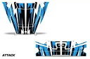 UTV フードとテールゲート グラフィック デカール Polaris General 1000 16-18 ATTACK U 用 UTV Hood and Tailgate Graphics Decals For Polaris General 1000 16-18 ATTACK U