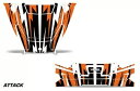 UTV フード & テールゲート グラフィック デカール Polaris General 1000 16-18 ATTACK O 用 UTV Hood & Tailgate Graphics Decals For Polaris General 1000 16-18 ATTACK O