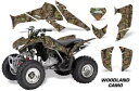 ATV デカール グラフィック キット クワッド ステッカー ホンダ TRX250EX/X 2006-2018 ウッドランド迷彩用 ATV Decal Grap...
