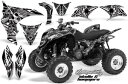 ATV グラフィックスキット デカールステッカー ホンダ TRX700XX 2008-2015 ヒッシュホワイト用 ATV Graphics Kit Decal Sticker For Honda TRX700XX 2008-2015 HISH WHITE(2)