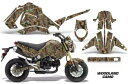 グラフィックキット デカール ステッカー ホンダ GROM PARTS 125 13-16 ウッドランド迷彩用 Graphics Kit Decal Stick...