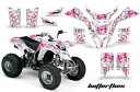 ヤマハ ブラスター 200 デカール グラフィック クワッド ATV キット 1988-2005 BTTRFLY PK W Yamaha Blaster 200 Decal Graphic Quad ATV Kit 1988-2005 BTTRFLY PK W