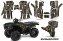 ATV グラフィックキット ホンダ FOURTRAX フォアマン TRX500 2014-19 バックランド迷彩用 ATV Graphic Kit For Ho...