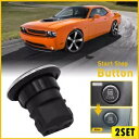 プッシュトゥエンジンスタートストップボタンスイッチ 2 セット 09-16 ダッジ チャレンジャー ジープ Chr用 2Set Push to Engine S...