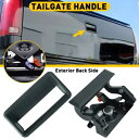 ブラック テールゲート ハンドル & ベゼル GMC シボレー CK 1500 2500 3500 ピックアップ トラック用 新品 Black Tailgate Handle & Bezel NEW for GMC Chevy CK 1500 2500 3500 Pickup Truck