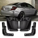 マッドフラップガードスプラッシュ 2012-2015 ホンダセダンシビックマッドガード車の自動車部品 Mud Flaps For Guards Splash 2012-2015 Honda Sedan Civic Mudguard Car Auto Parts