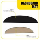 車のダッシュカバーダッシュボードカーペットカバーマットテスラモデル Y 3 2017-2024 Car Dash Cover Dashboard Carpet ...