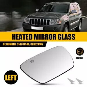 運転席側ミラーガラス 2005-2010 ジープグランドチェロキー CH1324102 Driver Side Mirror Glass 2005-..