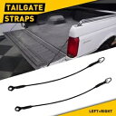 リアテールゲートケーブルストラップセットペア新品 1983-96 フォード F150 F250 F350 耐久性 Rear Tailgate Cables Straps Set Pair NEW for 1983-96 Ford F150 F250 F350 Durable