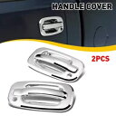 1999-2006 GMC シルバーラドシボレーシエラクロームドア 2 ハンドルテールゲートカバー FOR 1999-2006 GMC SILVERADO CHEVY SIERRA Chrome door 2 handle tailgate covers