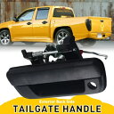シボレー コロラド GMC いすゞ外装ブラック テールゲート ハンドル テクスチャード リア用 For Chevrolet Colorado GMC Isuzu Exterior Black Tailgate Handle Textured Rear