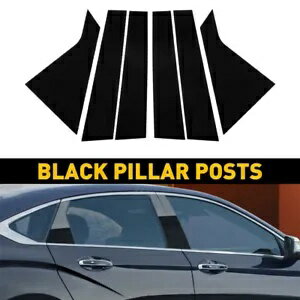 6 ĥ֥åԥ顼ݥ 2014-2020 ܥ졼ѥɥȥԥΥСå 6pcs Black Pillar Post...