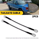 2 個セット 1994 -2004 シボレー S10 ピックアップ GMC ソノマ テールゲート ケーブル 左右 Set of 2 For 1994 -2004 Chevy S10 Pickup GMC Sonoma Tailgate Cables Left & Right
