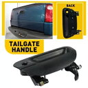リアテールゲートハンドルラッチハンドルブラック 1997-2003 フォード F-150 鍵穴付き Rear Tailgate Handle Latch Handle Black For 1997-2003 Ford F-150 With Keyhole