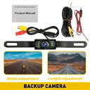 車のバックアップカメラ リバースビュー リアパーキング ナイトビジョン 防水 CMOS LED HD Car Backup Camera Reverse Vie...