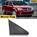 右サイドミラーフラッグ アップリケ 2012-2015 Ram/2008-2020 ダッジ グランドキャラバン用 RIGHT Side Mirror Flag ...