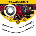 テールゲート ケーブル アセンブリ LH & RH 2 個パック 1987-2010 ダッジ ダコタに適合 Pack of 2 Tailgate Cable Assembly LH & RH Fits For 1987-2010 Dodge Dakota