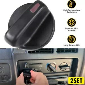 2X US エアコン & ヒーター コンディショニング コントロール ノブ 1995-2004 トヨタ タコマ 55905-35 用 2X US Air&Heating Conditioning Control Knob For 1995-2004 Toyota Tacoma 55905-35