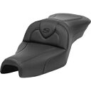 Saddlemen Roadsofa? シート - 背もたれなし - ブラック - XL '04-'22 807-03-187 Saddlemen Roadsofa? Seat - without Backrest - Black - XL '04-'22 807-03-187
