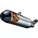 FMF レーシング アルミニウム ファクトリー 4.1 RCT スリップオン カーボンエンドキャップ付き 045594 FMF Racing Aluminum ...
