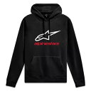 アルパインスターズ オールウェイズ 2.0 パーカー 2XL ブラック/ホワイト/レッド Alpinestars Always 2.0 Hoodies 2XL Black/White/Red