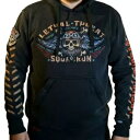 リーサル スレット フライト アンド ファイト パーカー Lg ブラック Lethal Threat Flight and Fight Hoodies Lg Black
